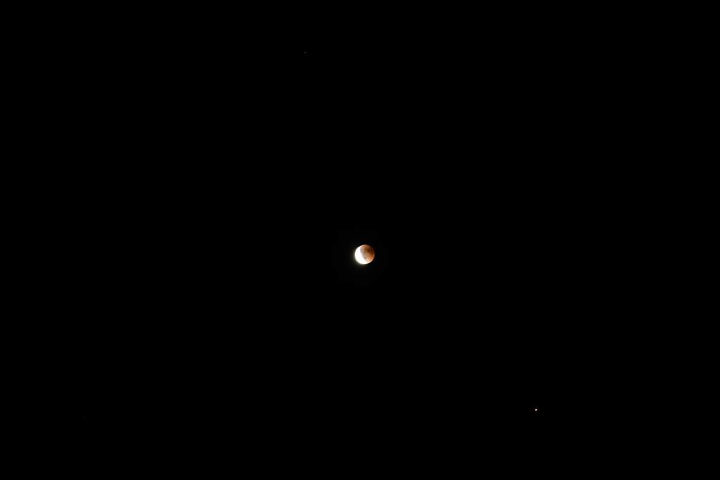 ​Mondfinsternis mit Mars 2018