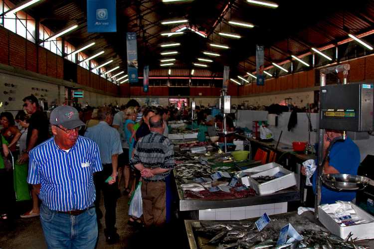 Fischmarkt Olhão - innen - 
